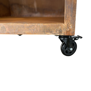 Ventes directes d'usine pleine grandeur Thanksgiving bouteille de bière foyer sec bois de chauffage acier corten rond <span class=keywords><strong>barbecue</strong></span> <span class=keywords><strong>bateau</strong></span> - Product Image 3