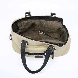 Luxe 2-en-1 <span class=keywords><strong>chien</strong></span> transporteur fourre-tout réglable bandoulière Faux cuir poignées étanche Oxford pour petits chiens chats voyage urbain - Product Image 6