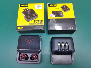 2024 nouveaux écouteurs tendance M88 Plus TWS avec <span class=keywords><strong>bande</strong></span> de puissance 1200mAh 3 styles ligne de charge casque Gamer - Product Image 5