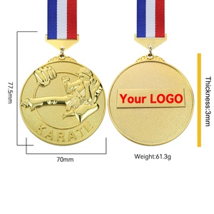 เหรียญคาราเต้ 2023 เหรียญรางวัลเกียรติยศ ทอง เงิน ทองแดง มังกร นานาชาติ เหรียญกีฬาโลหะ เหรียญคาราเต้แบบกำหนดเอง - Product Image 6
