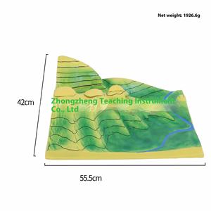 Globo Terráqueo 3D Xuequan con Contorno <span class=keywords><strong>de</strong></span> Terreno, Material Didáctico para Geografía, Modelo Educativo para Aula M-207 - Product Image 6