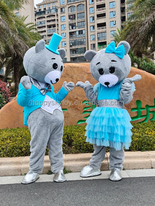 Costume <span class=keywords><strong>da</strong></span> Mascotte <span class=keywords><strong>Orsacchiotto</strong></span> Personalizzato, Taglia Grande, Abito Rosa per Adulti, Accessori per Feste e Matrimoni - Product Image 2