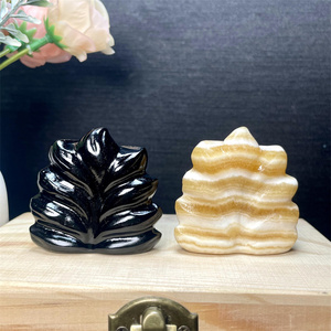Piedras curativas de cristal Natural nueve cola zorro <span class=keywords><strong>citrino</strong></span> <span class=keywords><strong>piedra</strong></span> preciosa cristal Animal tallado para regalos de decoración - Product Image 4