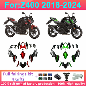 ชุดแฟริ่งมอเตอร์ไซค์แบบเต็มคัน สำหรับ Zx400 Er400 ปี 2018 2019 ถึง 2023 2024 18 19 20 23 24 ชุดแฟริ่งตัวถัง Zxmt Ninja400 - Product Image 1