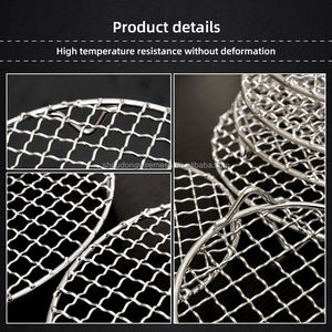 Rejilla de Acero Inoxidable 304 Personalizada para Barbacoa, Accesorio para Asar, <span class=keywords><strong>Malla</strong></span> para Parrilla - Product Image 4
