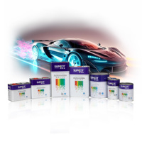 Peinture automobile B06, peinture acrylique 2K verte pour réparation automobile, peinture de finition automobile, best-seller du fabricant.