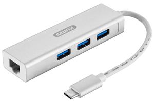 Cổng <span class=keywords><strong>USB</strong></span> 4 Trong 1 Di Động Đa Cổng Nhôm 4 Trong 1 Máy Tính Xách Tay Bộ Chuyển Đổi HDMI <span class=keywords><strong>Rj45</strong></span> Bộ Sạc Type C 3.0 <span class=keywords><strong>USB</strong></span> C Hub 4 Cổng <span class=keywords><strong>USB</strong></span> Hub - Product Image 3