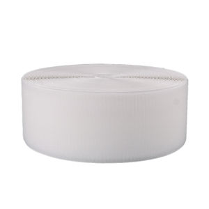 Ventes en gros de rubans auto-agrippants tissés non adhésifs pour machines à coudre, attaches pour vêtements, accessoires blancs, support OEM ODM - Product Image 1