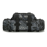 Sac banane tactique Sinmelon pour homme, sacoche d'épaule de qualité pour appareil photo, sac de taille personnalisé en polyester imperméable avec fermeture éclair
