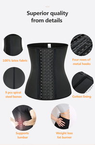 Nuevo y Mejorado Faja Moldeadora de Alta Compresión para Mujer, Postparto, Reductora de Cintura, Corsé con Gancho - Product Image 4