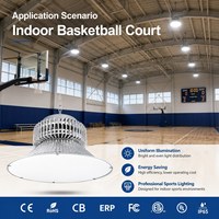 Éclairage de terrain de basket-ball LED 60W-300W, éclairage de stade sportif intérieur