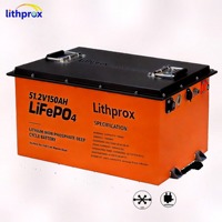 Rollstuhl-Akku 51,2V 150AH 105AH 150AH 200AH 5,38KWh 7,68KWh 10,24KWh LiFePO4 Batteriezelle Vibrationsfest Schnellladend für