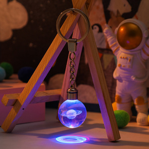 Nhà Máy Bán buôn LED 3D biểu tượng tùy chỉnh Vòng bóng Keychain pha lê cho lưu niệm MH-YS0442 khuyến mãi - Product Image 1