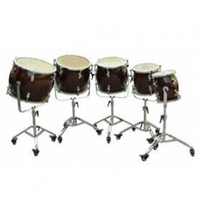 PaiGu (Set of 5)Traditional Chinese Tuned Drums with stand and wheels DFWY-1