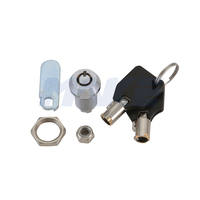 MK101BM Serrure à came à clé tubulaire personnalisée ou standard à bon prix pour les serrures d'armoire de boîte à outils de distributeur automatique