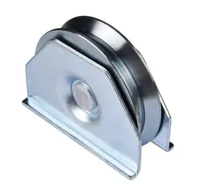 Custom V Groove for Sliding Door double bearings Wheel with Double Plates