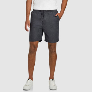 Pantalones Cortos Casuales de Lona 100% Algodón para Hombre, Estilo Urbano, Bordados, Sólidos, de Cintura Baja, Transpirables, Antiarrugas, con Cierre de Cremallera, ¡Gran Oferta! - Product Image 1