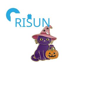 <span class=keywords><strong>เข็มกลัด</strong></span>เคลือบลายการ์ตูนฮาโลวีนน่ารักๆ <span class=keywords><strong>ขาย</strong></span>ส่ง ลายฟักทองยิ้ม ผี แมวน่ารัก หมวกแม่มด ของตกแต่งเสื้อผ้า - Product Image 5