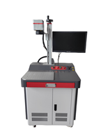 Machine de gravure/découpe laser pour bijoux Machine de marquage laser à fibre métallique 30W/50W/100W prend en charge le format graphique DXF/BMP