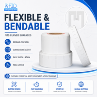 Etiqueta RFID UHF Anti-Metal, Montable en Superficies Metálicas, para Rastreo de Activos, Herramientas, Equipos, Gestión de Inventario de Almacén