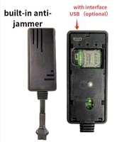 GT06 4G Car GPS Tracker Jammer ACC Detection GPS Locator Dashboard Placement 1-Year Anti-Jammer App Support pour PC GSM 2G