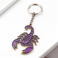Porte-clés en métal personnalisé, émail doux, animaux, abeilles, artisanat en métal, alliage de zinc, plaqué or et argent, porte-clés pour cadeaux