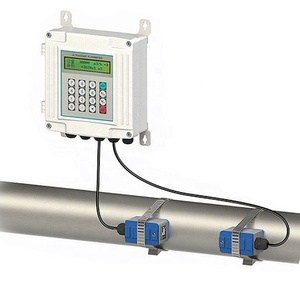 TUF-2000SW + TM-1 siêu âm Flow Meter kỹ thuật số lỏng lưu lượng kế DN50-700mm - Product Image 1