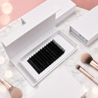 Extensions de cils volume effet naturel, bouquets pré-faits, plateaux de cils volume russe pour artistes en cils en salon