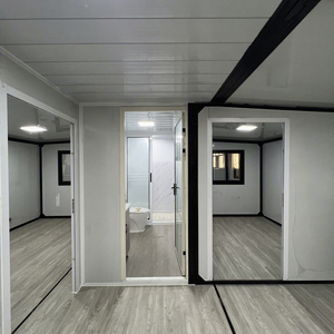 Casa Modular de Acero de Diseño Moderno y Lujoso, Villa de 3 Dormitorios Expandible, <span class=keywords><strong>Ideal</strong></span> para Glamping y Resorts, con Remolque - Product Image 4