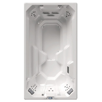 Fabricant de piscines de nage à contre-courant pour jardin extérieur, spa de nage autoportant de grande taille sur mesure pour usage domestique