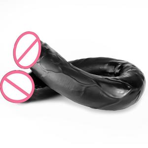 Dildo Doble de 46 cm Extra Grande, Pene Artificial Largo para Mujeres, Lesbianas y Homosexuales, Juguete <span class=keywords><strong>Sexual</strong></span> para Adultos - Product Image 2