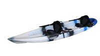 Trade Assurance Kayak à deux places Rotomolding LLDPE Material Fishing Boat pour lac Drifting Outdoor Usage