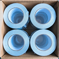 Ruban adhésif en aluminium de qualité industrielle, ruban métallique à forte adhérence pour l'étanchéité des conduits et la protection thermique, ruban de protection haute température