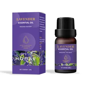 Óleo essencial de lavanda natural, óleo para massagem