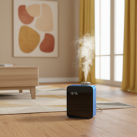 Diffuseur d'arômes intelligent pour hôtel avec affichage de l'heure, commande par application et distribution automatique d'huiles essentielles