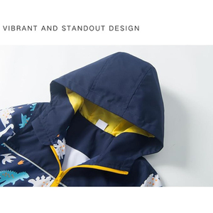 Vêtements en gros pour enfants, manteaux pour garçons, vestes et manteaux à motifs de dessins animés pour enfants, achat en gros en provenance de Chine - Product Image 4