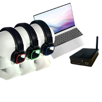 Headphone DJ Nirkabel Qualcomm Laris Manis, Low Latency, Over-ear, Peredam Kebisingan, untuk Sinema, Outdoor, dan Camping
