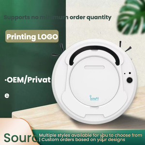 <span class=keywords><strong>Robot</strong></span> <span class=keywords><strong>Aspirateur</strong></span> Intelligent 3-en-1 Portable à Chargement USB Nettoyeur de Sols Automatique Autonomie de 80 Minutes Approvisionnement Économique - Product Image 1