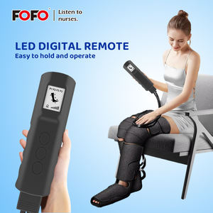 Masajeador de Piernas por Compresión de Aire, 6 Cámaras, Presión de 60-160 mmHg, Control de Tiempo, para Alivio del Dolor de Pies/Rodillas y Varices - Product Image 6