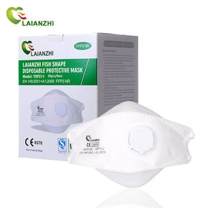 <span class=keywords><strong>Masque</strong></span> jetable FFP3 EN 149 CE avec valve, 4 plis, écologique, anti-poussière, respirateur (modèle YXP311) - Product Image 1