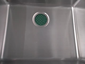 อ่างล้างจานสแตนเลสแบบมี304และสองรู16เกจแบบเดี่ยวทำด้วยมือพร้อมก๊อกน้ำที่จัดหามาในประเทศจีน Suppliers-K-5045 - Product Image 4