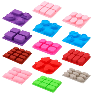 Custom Silicone Bath <b>Soap</b> Mold Multiple Shapes Certified Non-Stick, Multifunctional for DIY <b>Soap</b> Making Homemade Craft - Product Image 4