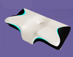 Bantal tempat tidur busa memori, berbentuk bantal serviks ergonomis, bantal tidur nyaman perlindungan leher kupu-kupu, bantal busa memori - Product Image 4