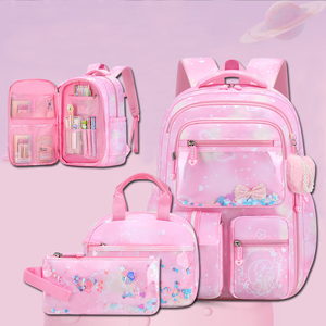 Kids <b>Backpacks</b> for Girl, Girls <b>Backpack</b> Set, Cute School <b>Backpack</b> Kids Teen Middle School Bags with Lunch Box Pencil Case - Product Image 5
