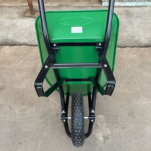 รถเข็นก่อสร้างแบบมีล้อเดียวถาดเหล็ก WB0100 - Product Image 4