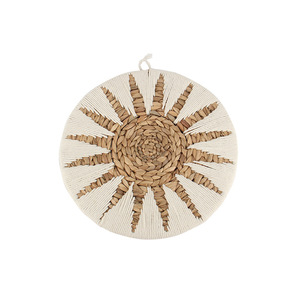 Ensemble de Décoration Murale Créative en Rotin Rond de Style Bohème et Wabi-Sabi pour Salon, Chambre, <span class=keywords><strong>Hall</strong></span> d'Entrée, Restaurant - Product Image 5