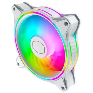 Ventilador ARGB blanco de alta calidad, 140mm, 5v, 3 pines, RGB, para cpu, enfriador líquido - Product Image 4
