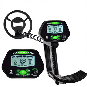 Detector de Metales Subterráneo MD4090, Buscador de Tesoros de Oro con Alta Sensibilidad y Amplio Rango de Medición, Negro/Verde - Product Image 1