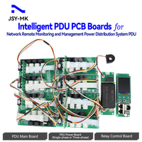 JSY-MK-811 PDU Inteligente con Medición, Placa PCBA, IP, SNMP, Ethernet, RS485, Caja de Distribución 220V AC 5-63A para Centro de Datos IDC