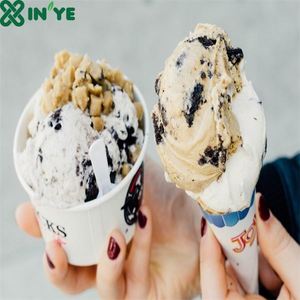 Giấy Thiết Kế Mới Nhất Bong Bóng Waffle Với <span class=keywords><strong>Ice</strong></span> <span class=keywords><strong>Cream</strong></span> <span class=keywords><strong>Container</strong></span> Phẳng Cone Đóng Gói - Product Image 4